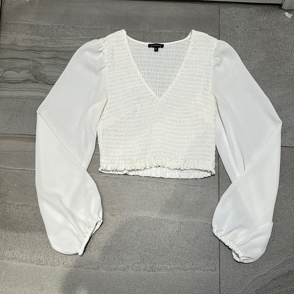 Dynamite Long Sleeve Blouse